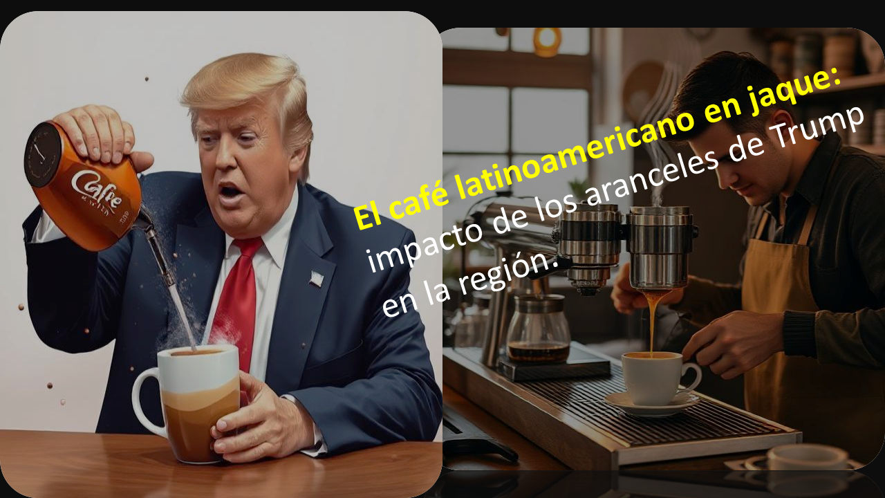 El comercio del café en peligro: América Latina enfrenta desafíos sin precedentes por los aranceles de Trump