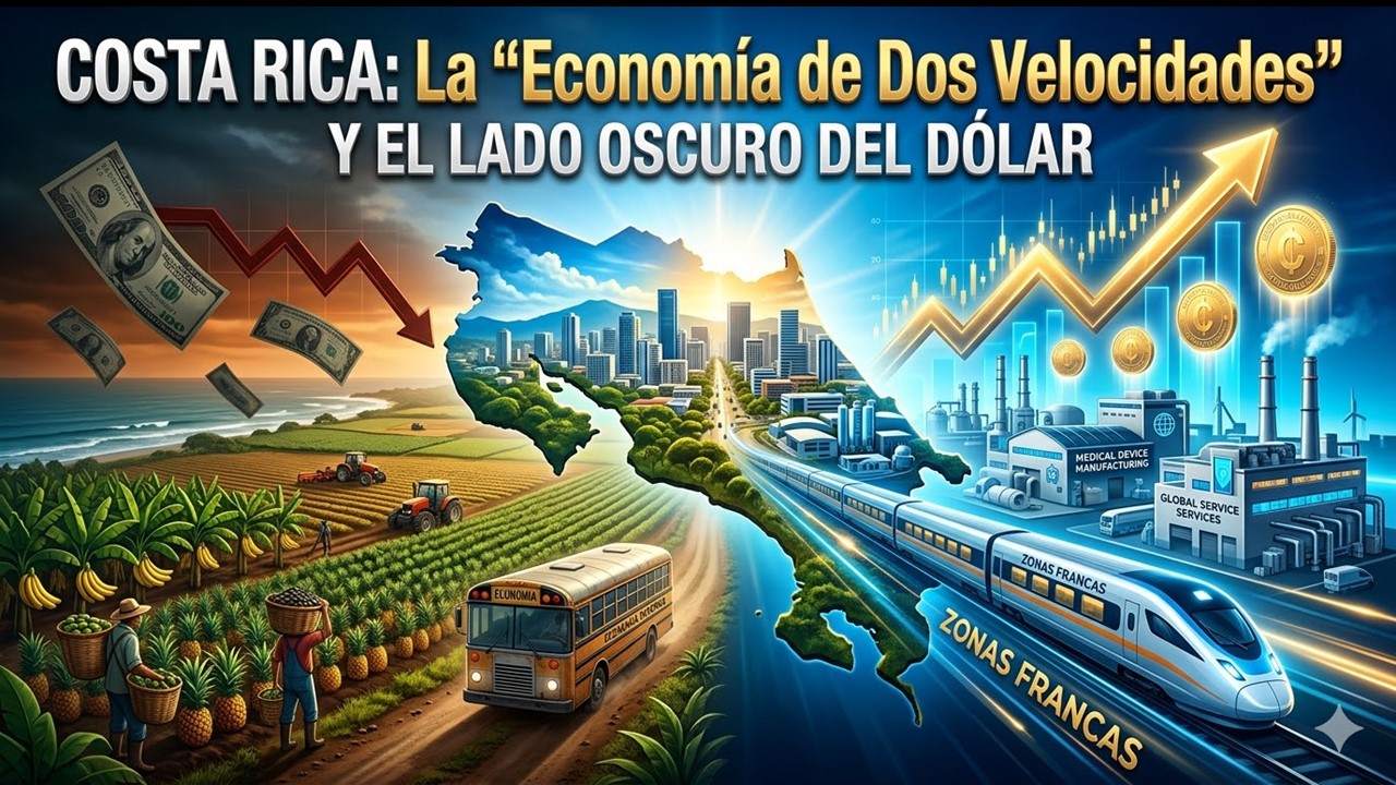 La «Economía de Dos Velocidades» y el lado oscuro del dólar en Costa Rica