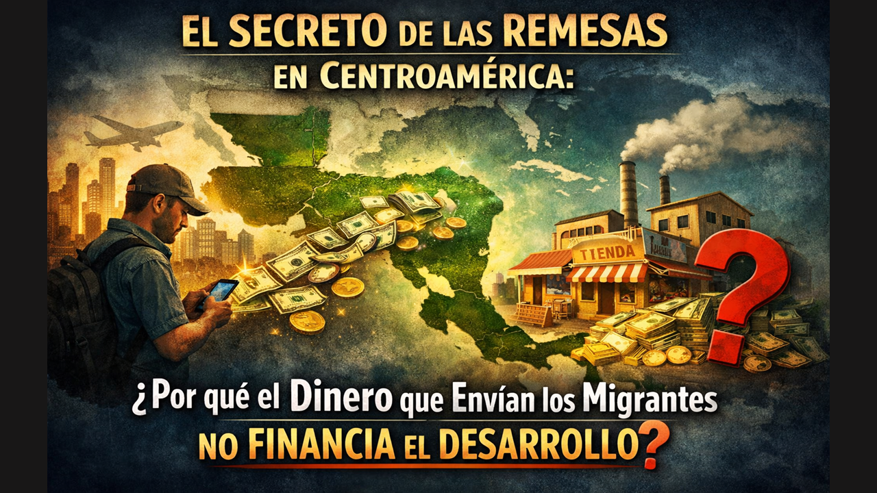 El Secreto de las Remesas en Centroamérica: ¿Por qué el Dinero que Envían los Migrantes no Financia el Desarrollo?