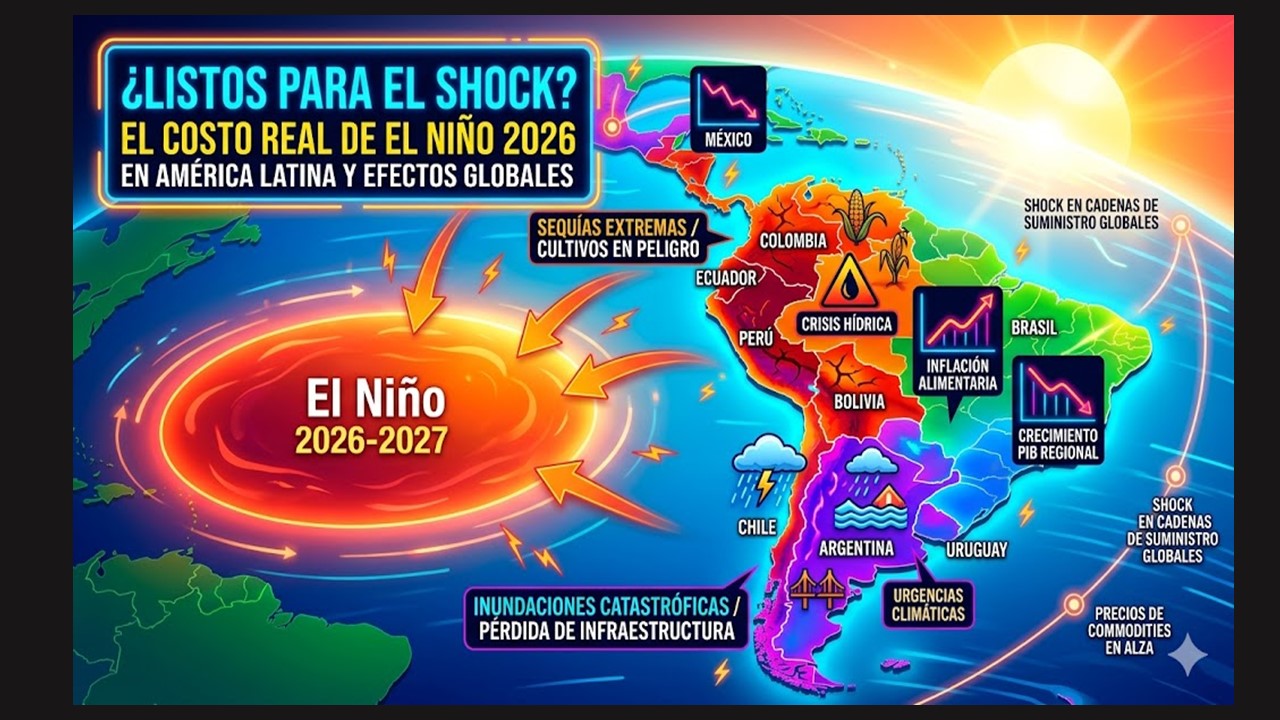 ¿Listos para el Shock?: El Costo Real de El Niño 2026 en América Latina y el Mundo