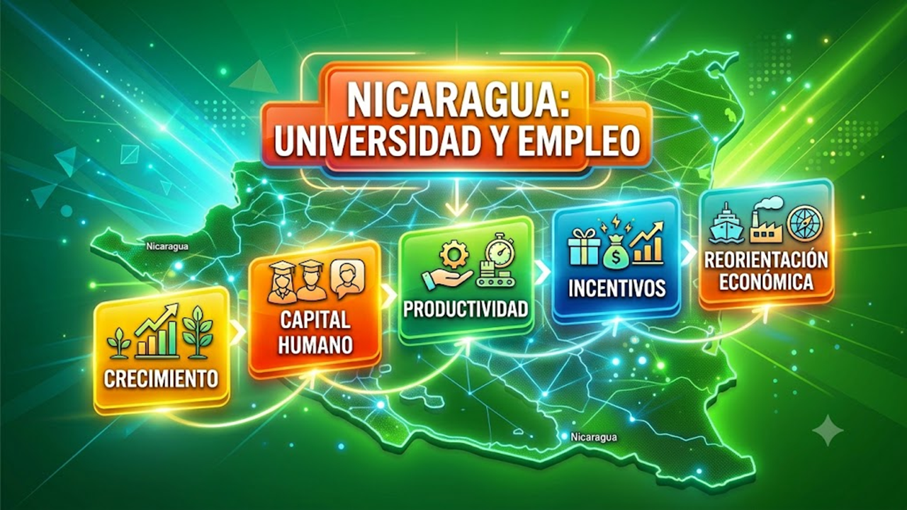 La paradoja del Capital Humano de Nicaragua: Universidad, empleo y crisis de productividad